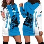 Victory Paws Hoodie Dress For Women, Casual Women's Hoodie Dress PTHDDCP01