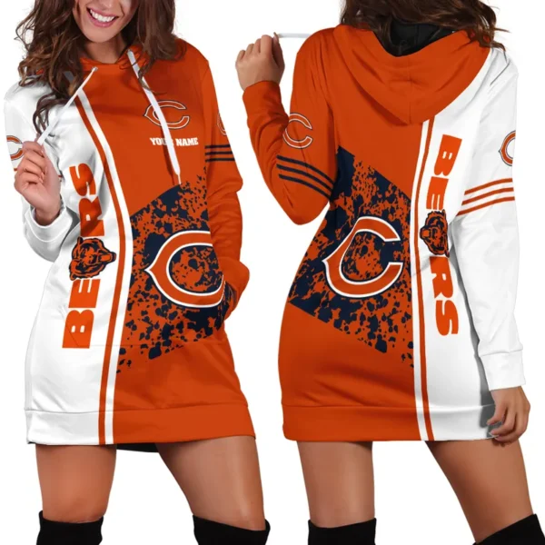 Victory Spurs Hoodie Dress For Women, Game Day Hoodie Dress PTHDDCB01