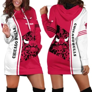 Athletic Hoop Pride Hoodie Dress For Women, Ultra-Soft Women's Hoodie Dress PTHDDCB1