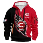 Always United Fire Hoodie Half Zip 3D Print, Athletic Fan Half-Zip Hoodie PTHDF000MLB091625CR