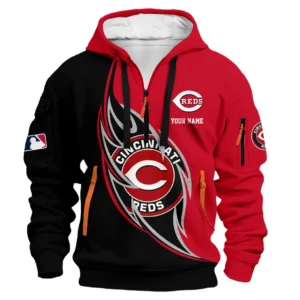 Always United Fire Hoodie Half Zip 3D Print, Athletic Fan Half-Zip Hoodie PTHDF000MLB091625CR