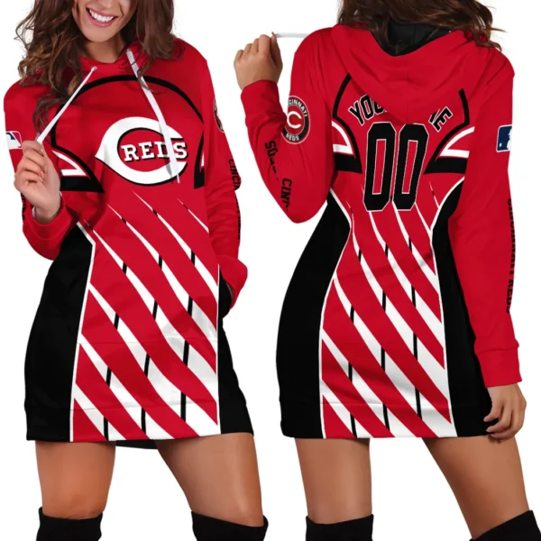 Legacy of Spirit Hoodie Dress Custom Name, Fan-Inspired Hoodie Dress PTHDD000MLB091825CR