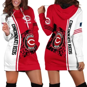 Heritage Togetherness Hoodie Dress, Performance Women's Hoodie Dress For Baseball Fans PTHDD000MLB092025CRE