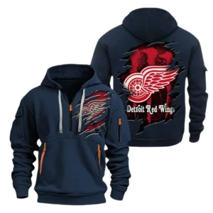 Performance Hoodie Half Zipper, Fan Edition Logo DNHL10 - Navy