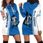 All-Season Fan Spirit Hoodie Dress For Women, Essential Women's Hoodie Dress PTHDDDM1