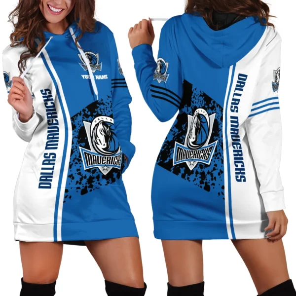 All-Season Fan Spirit Hoodie Dress For Women, Essential Women's Hoodie Dress PTHDDDM1