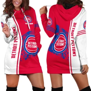 Athletic Slam Lifestyle Hoodie Dress For Women, Sport Lifestyle Hoodie Dress PTHDDDP1