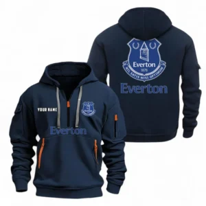 Performance Hoodie Half Zipper, Fan Edition Logo EPL104 - Navy
