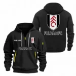 Urban Streetwear Hoodie, Half-Zip with Exclusive Logo EPL104 - Black