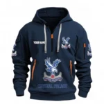 Performance Hoodie Half Zipper, Fan Edition Logo EPL116 - Navy