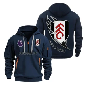 Outdoor Half-Zip Hoodie, Team Spirit Logo Design EPL270 - Navy