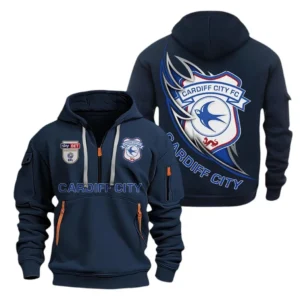 Performance Hoodie Half Zipper, Fan Edition Logo EPL270 - Navy
