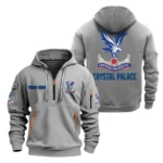 Performance Hoodie Half Zipper, Fan Edition Logo EPL280 - Gray