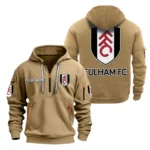 Urban Streetwear Hoodie, Half-Zip with Exclusive Logo EPL280 - Khaki