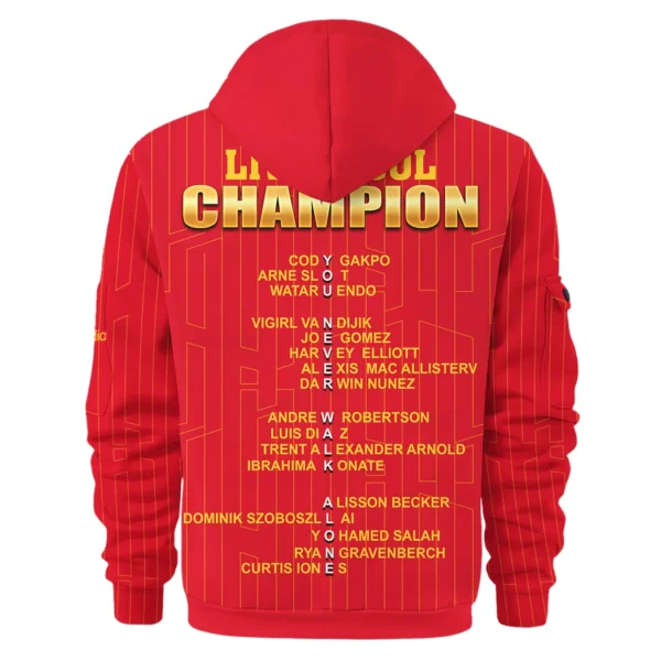 Fan Gift Hoodie Half Zipper, Sports-Inspired Logo Design HVN1025 - Image 3
