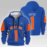 Training Hoodie Half Zipper, Fan-Friendly Logo Design HVN1026