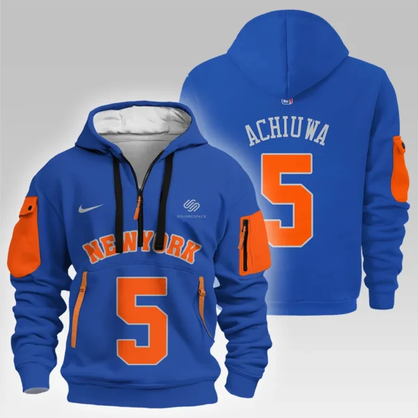 Training Hoodie Half Zipper, Fan-Friendly Logo Design HVN1026