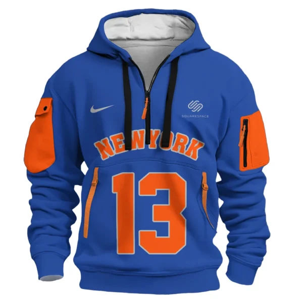 Fan Gift Hoodie Half Zipper, Sports-Inspired Logo Design HVN1026 - Image 2