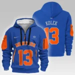Fan Gift Hoodie Half Zipper, Sports-Inspired Logo Design HVN1026