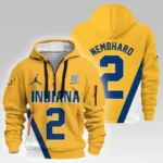 Everyday Hoodie Half Zipper, Athletic-Inspired Logo HVN1026