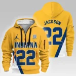 Training Hoodie Half Zipper, Fan-Friendly Logo Design HVN1026