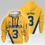 Outdoor Half-Zip Hoodie, Team Spirit Logo Design HVN1026
