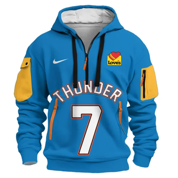 Performance Hoodie Half Zipper, Fan Edition Logo HVN1026 - Image 2