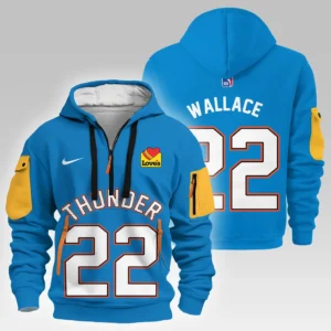 Everyday Hoodie Half Zipper, Athletic-Inspired Logo HVN1026