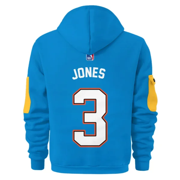 Outdoor Half-Zip Hoodie, Team Spirit Logo Design HVN1026 - Image 3