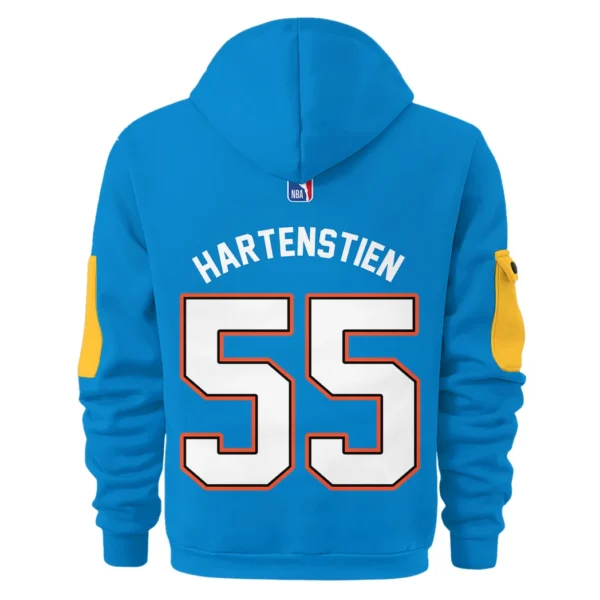 Lightweight Sports Hoodie Half Zipper, Unique Logo Print HVN1026 - Image 3