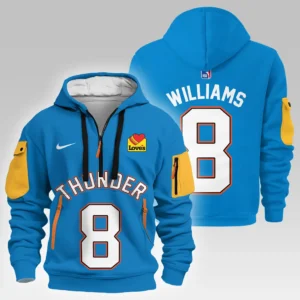 Training Hoodie Half Zipper, Fan-Friendly Logo Design HVN1026