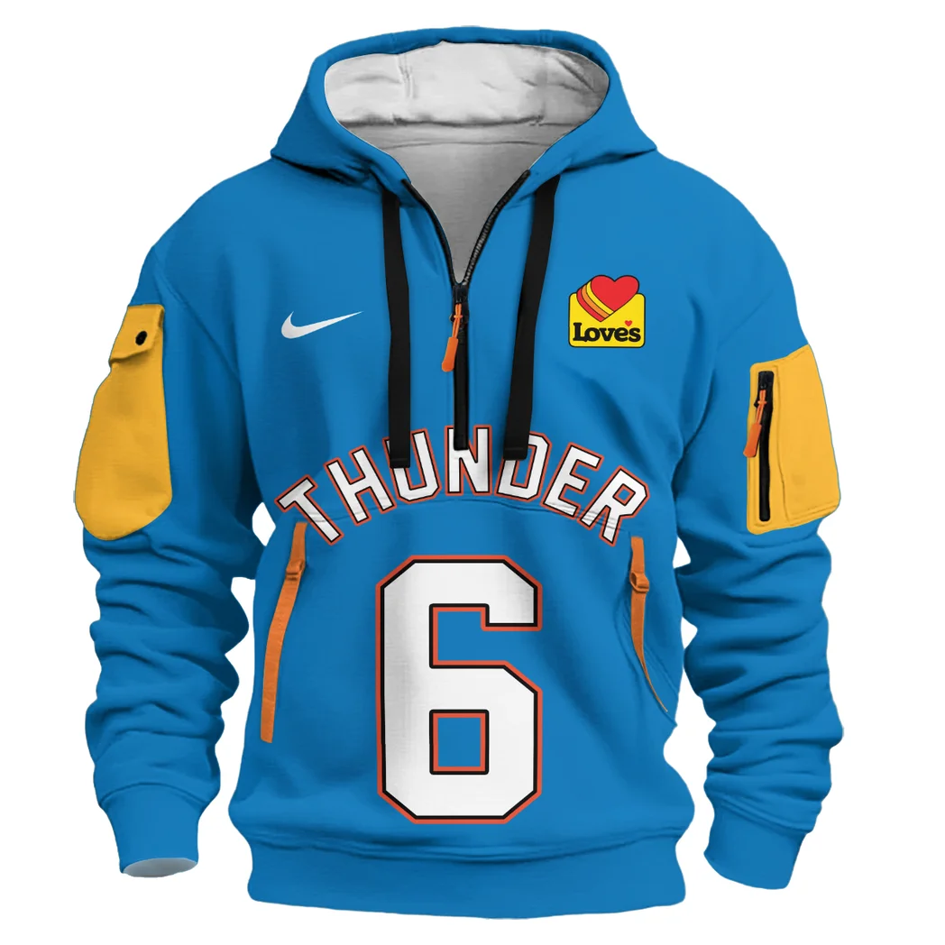 Performance Hoodie Half Zipper, Fan Edition Logo HVN1026 - Image 2