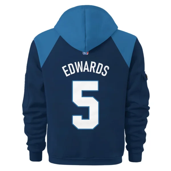 Training Hoodie Half Zipper, Fan-Friendly Logo Design HVN1026 - Image 3