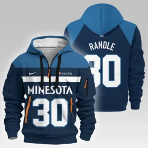 Urban Streetwear Hoodie, Half-Zip with Exclusive Logo HVN1026