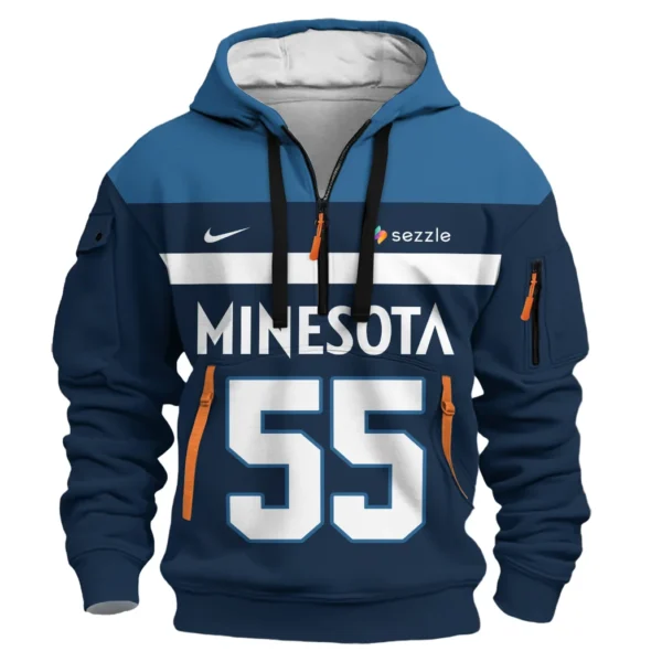 Performance Hoodie Half Zipper, Fan Edition Logo HVN1026 - Image 2