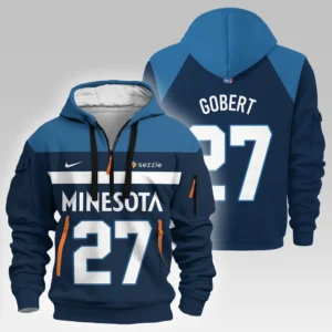 Training Hoodie Half Zipper, Fan-Friendly Logo Design HVN1026