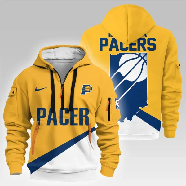 Casual Sports Hoodie Half Zipper, Modern Logo Detail Printing HVN1027