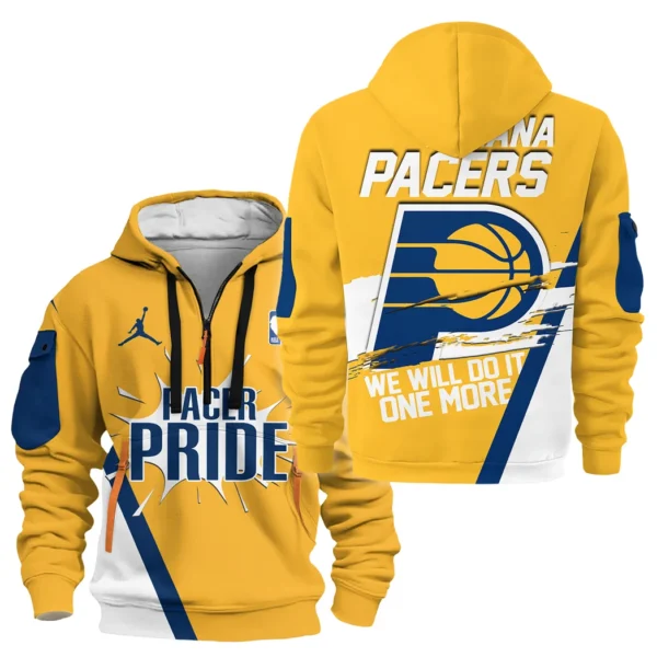 Everyday Hoodie Half Zipper, Athletic-Inspired Logo HVN1031
