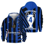 Street-Style Hoodie Half Zipper, Modern Sports Logo HVN1033