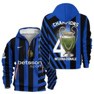 Fan Gift Hoodie Half Zipper, Sports-Inspired Logo Design HVN1034