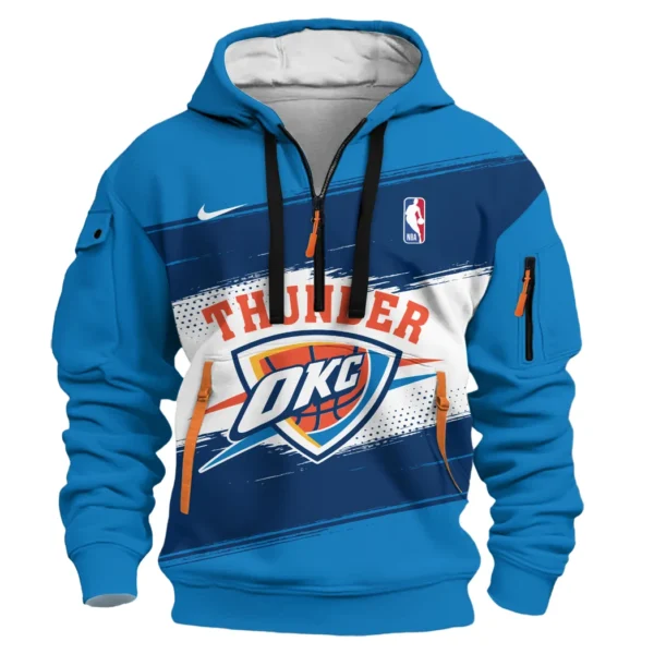 Performance Hoodie Half Zipper, Fan Edition Logo HVN1044 - Image 2