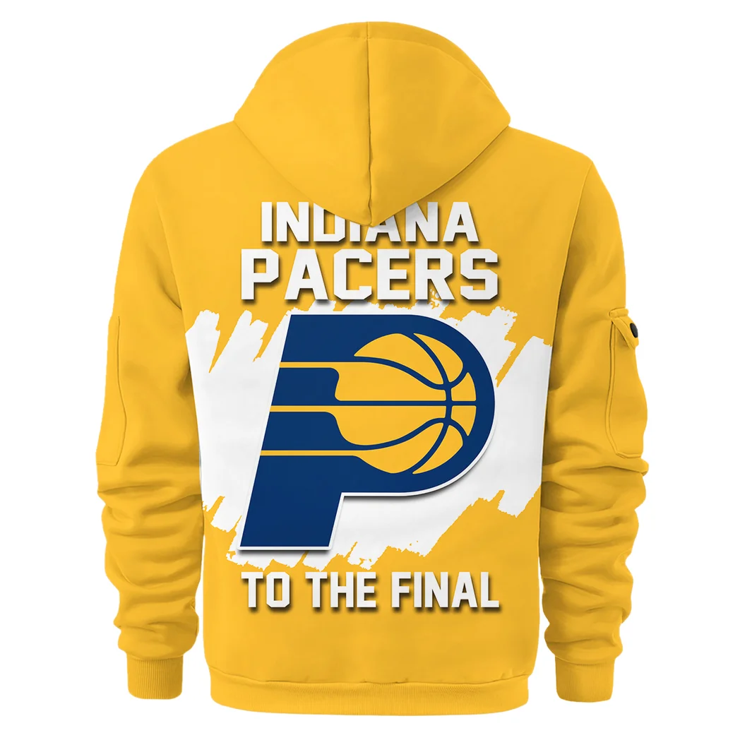 Everyday Hoodie Half Zipper, Athletic-Inspired Logo HVN1045 - Image 3