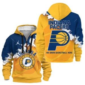 Training Hoodie Half Zipper, Fan-Friendly Logo Design HVN1047