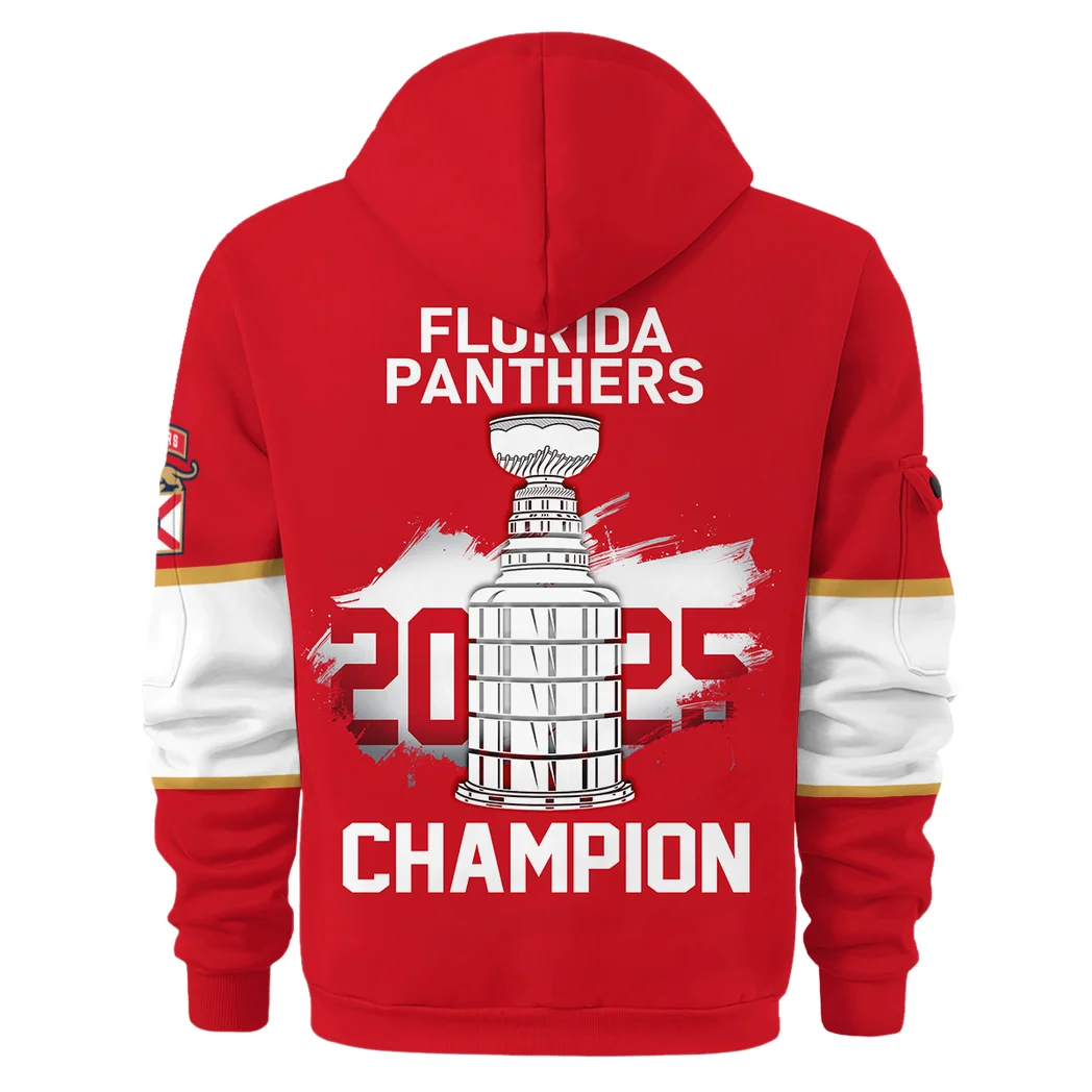 Urban Streetwear Hoodie, Half-Zip with Exclusive Logo HVN1050 - Image 3