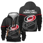 Everyday Hoodie Half Zipper, Athletic-Inspired Logo HVN1054