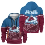 Outdoor Half-Zip Hoodie, Team Spirit Logo Design HVN1054