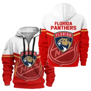 Training Hoodie Half Zipper, Fan-Friendly Logo Design HVN1054