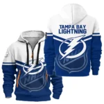 Outdoor Half-Zip Hoodie, Team Spirit Logo Design HVN1054