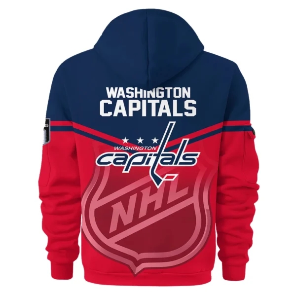 Fan Gift Hoodie Half Zipper, Sports-Inspired Logo Design HVN1054 - Image 3