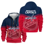 Fan Gift Hoodie Half Zipper, Sports-Inspired Logo Design HVN1054
